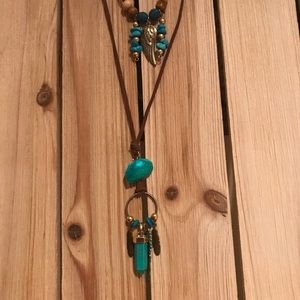 Double strand Boho Necklace